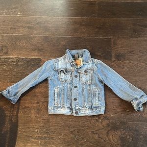Zara unisex Jean jacket kids size 3/4